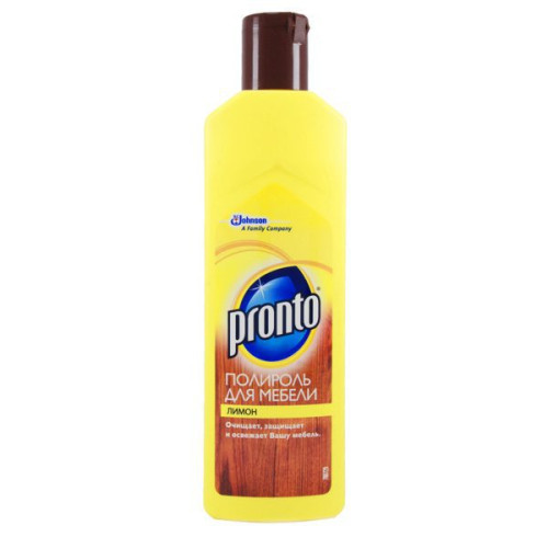 Крем-полироль Pronto Лимон 300 мл – Pronto